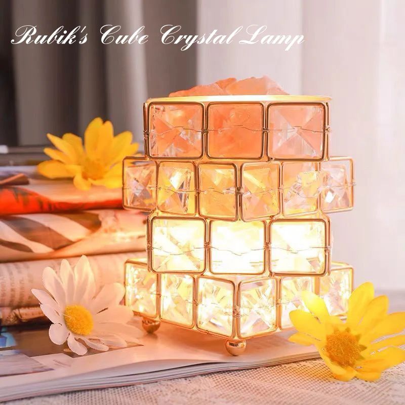 Crystal Room Mood Ambient Geo Shimmer Cube Light - Image 5