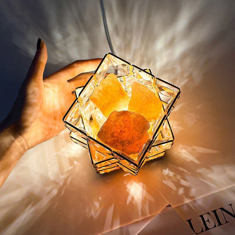 Crystal Room Mood Ambient Geo Shimmer Cube Light - Image 9