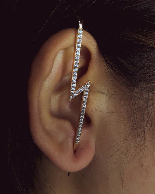 Crystal Vintage Long Wrap Earrings - Image 12