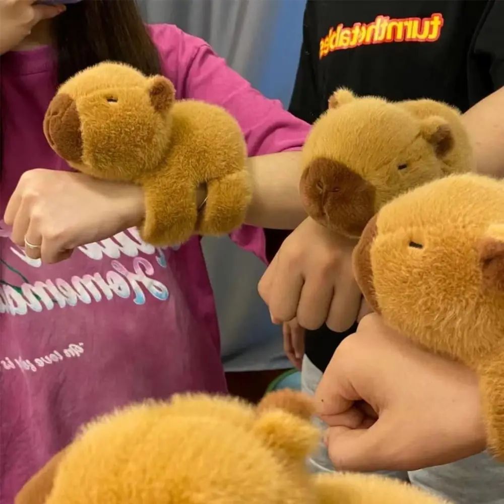 Cuddly Capybara Cozy Wrap Sleeve Plush Band - Image 6