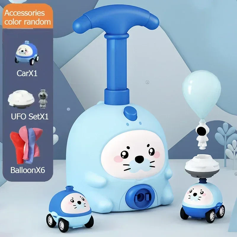 Cute Animal Design Air-Powered Balloon Launcher - Image 7
