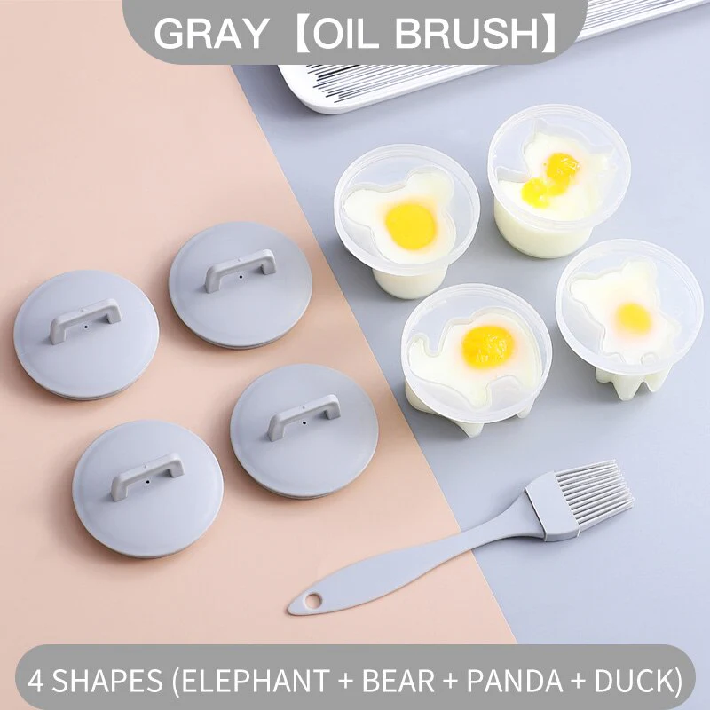 Cute Animal Pattern Egg Cooker Set - Image 12