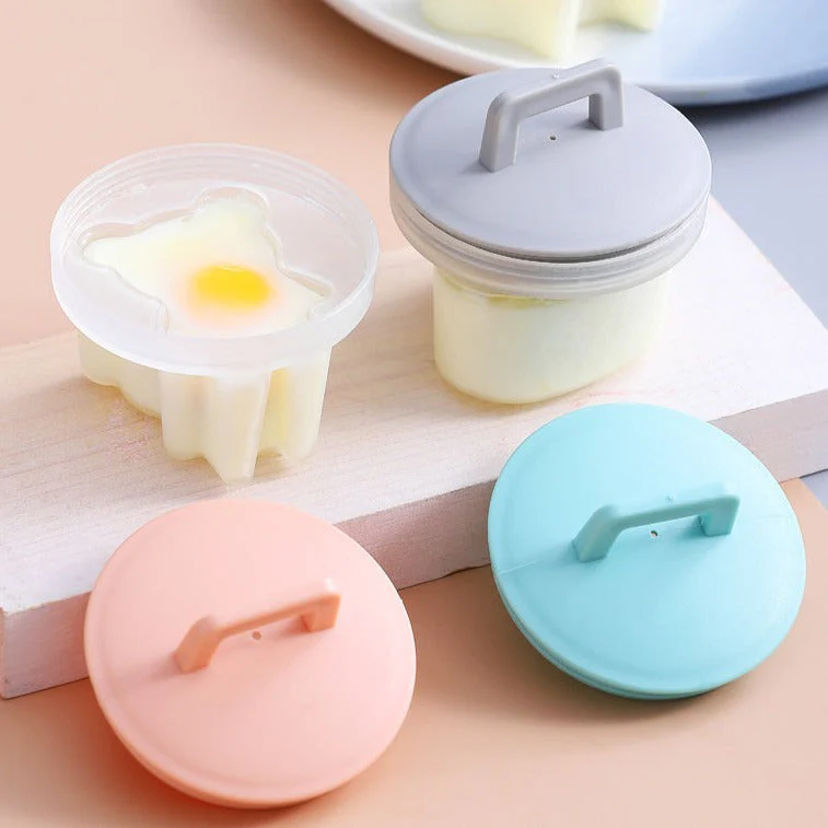 Cute Animal Pattern Egg Cooker Set - Image 2