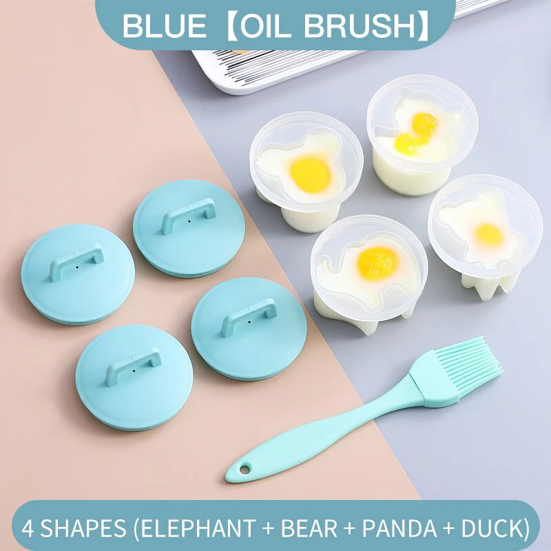 Cute Animal Pattern Egg Cooker Set - Image 8