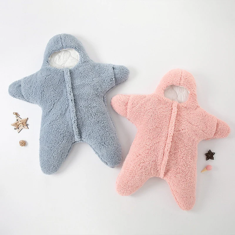 Cute Baby Starfish Winter Onesie