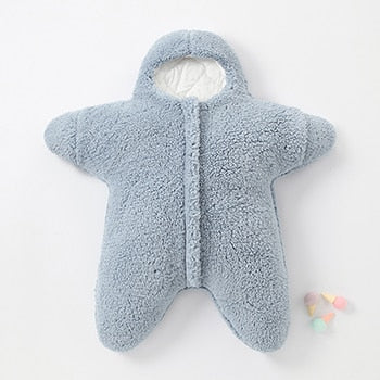 Cute Baby Starfish Winter Onesie - Image 6