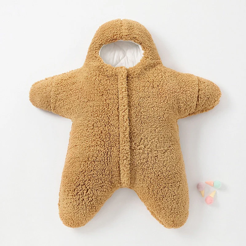 Cute Baby Starfish Winter Onesie - Image 8
