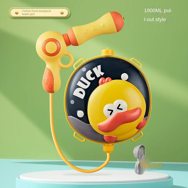 Cute Beach Game Water Gun Toy Backpack - Image 4