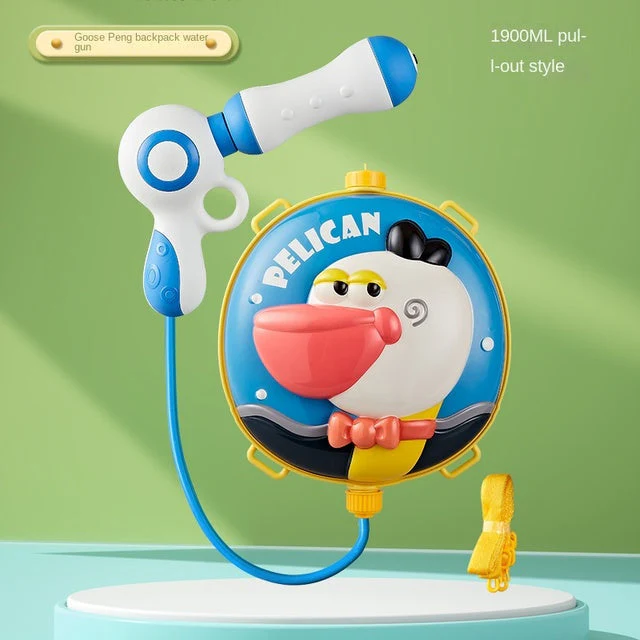 Cute Beach Game Water Gun Toy Backpack - Image 6