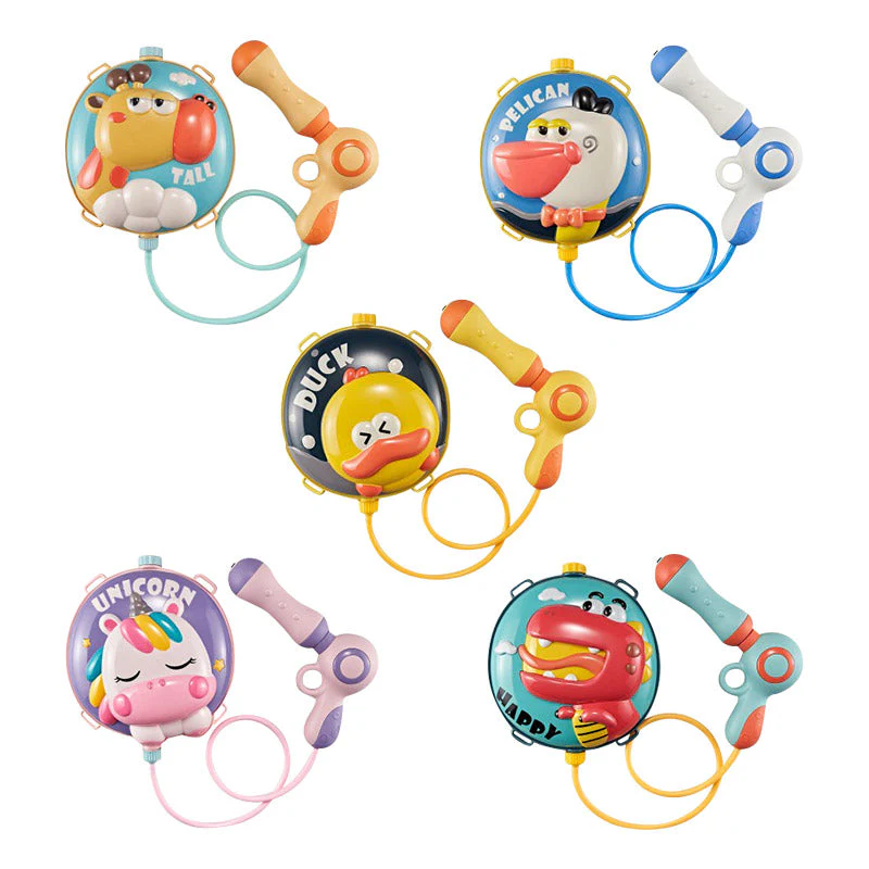 Cute Beach Game Water Gun Toy Backpack - Image 7