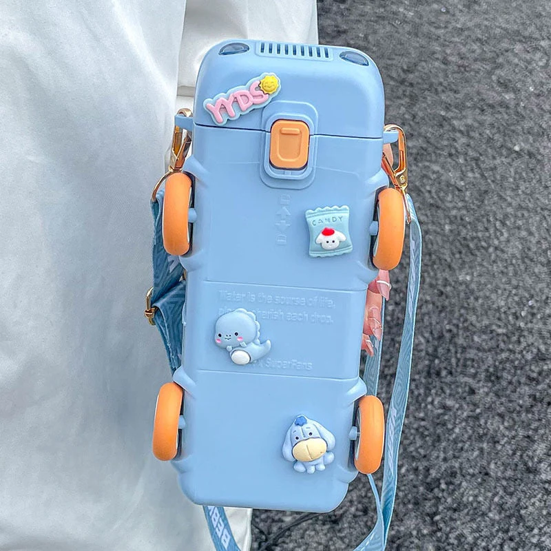 Cute Bus Leak-Proof Little Rider Water Bottle - Image 5