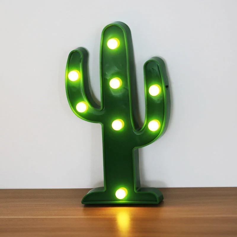 Cute Cactus Night LED Lights - Image 2