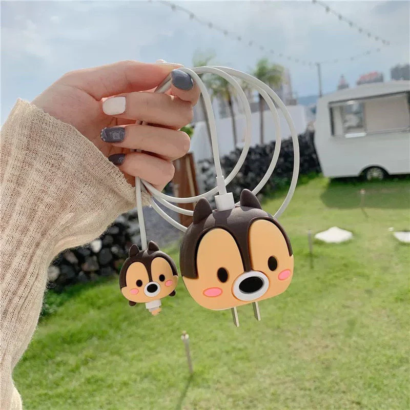Cute Cartoon Animals Cable Cover Protector - Image 5