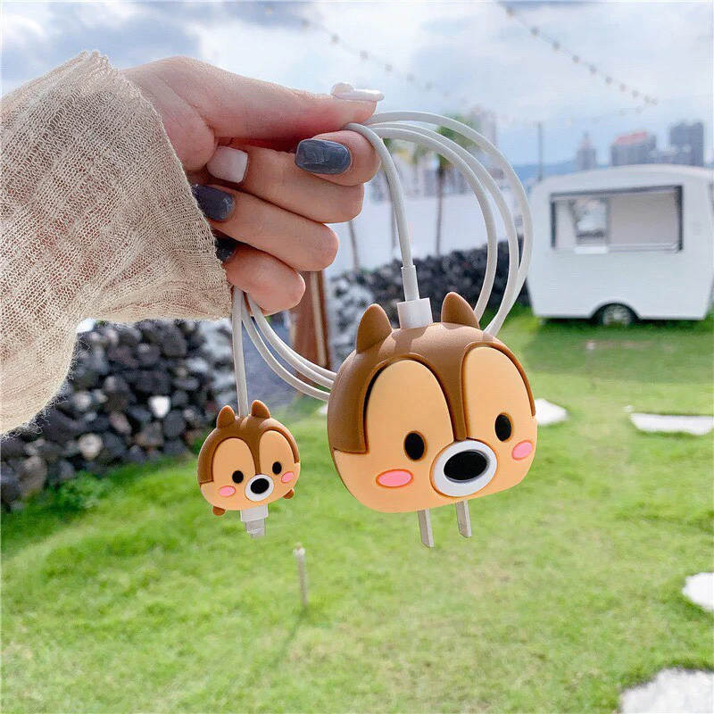 Cute Cartoon Animals Cable Cover Protector - Image 6