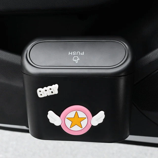 Cute Cartoon Car Door Trash Can - Image 16