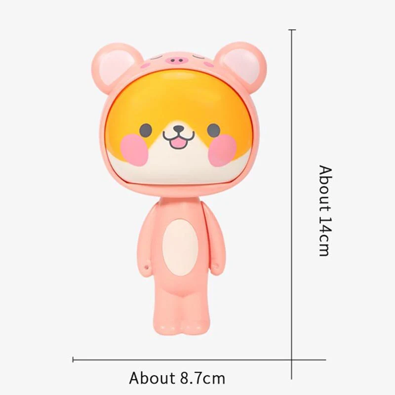 Cute Cartoon Hand Press Foldable Fan - Image 8