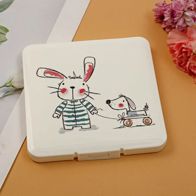 Cute Cartoon Mask Storage Box - Image 5