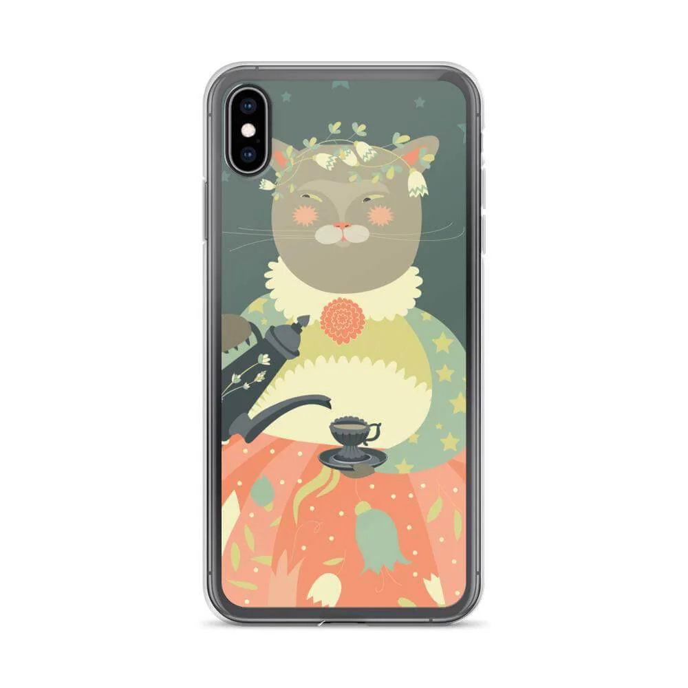 Cute Cat Lady iPhone Case - Image 15