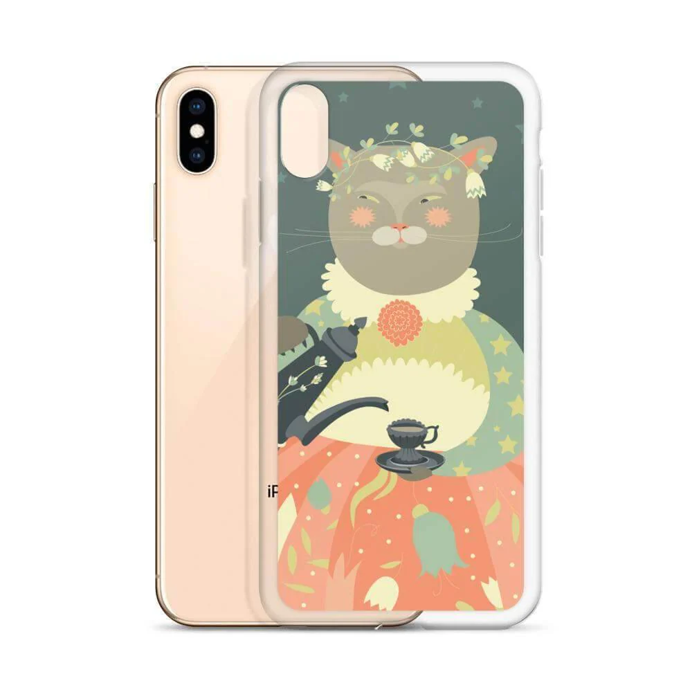 Cute Cat Lady iPhone Case - Image 18