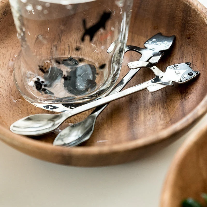 Cute Cat Long Handle Tea Spoon - Image 4