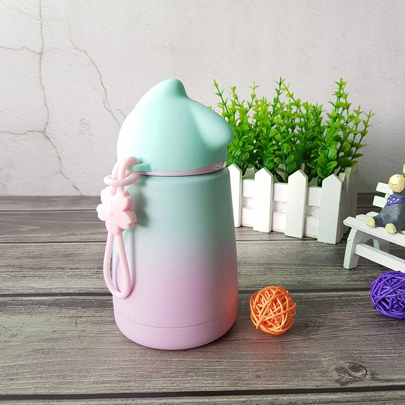 Cute Cat Stainless Steel Water Bottle - Image 5
