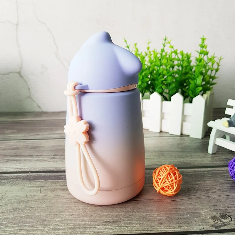 Cute Cat Stainless Steel Water Bottle - Image 6