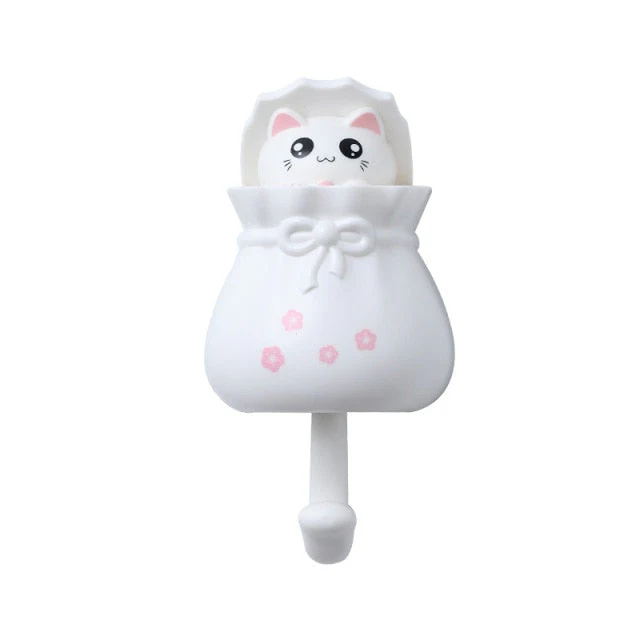 Cute Cat Sticky Hook Hanger - Image 15