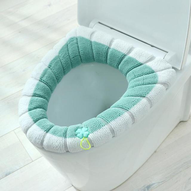Cute Comfy Pumpkin Pattern Bathroom Toilet Seat Cover - Image 5