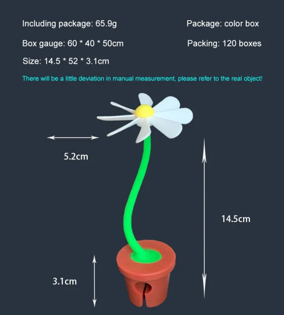 Cute Daisy Pot Overflow Protector Lifter - Image 5