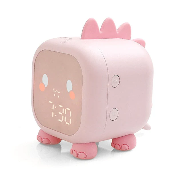 Cute Dinosaur Kids Alarm Clock Night Light - Image 12