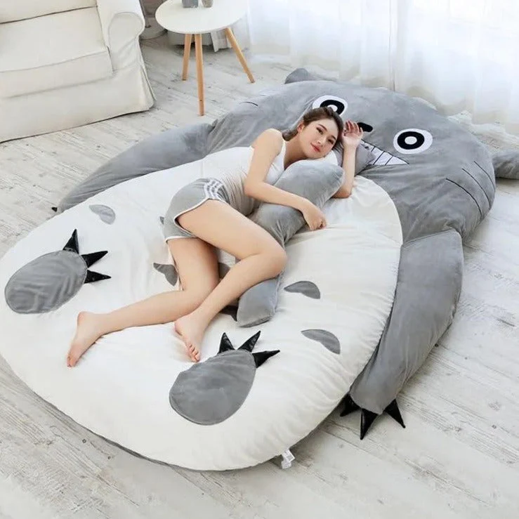 Cute Double Bed Cartoon Beanbag Sofa Bed - Image 7