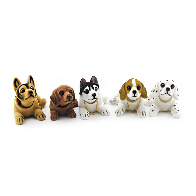 Cute Head Shaking Dogs Car Decor - Image 11