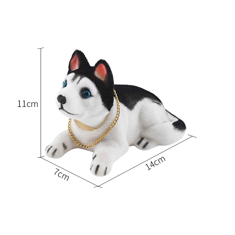 Cute Head Shaking Dogs Car Decor - Image 12