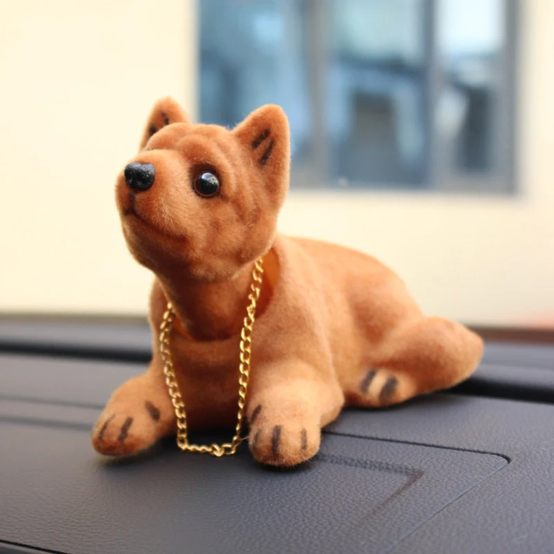 Cute Head Shaking Dogs Car Decor - Image 5