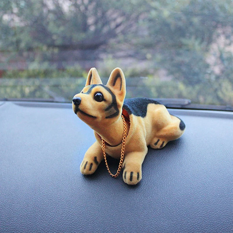 Cute Head Shaking Dogs Car Decor - Image 6