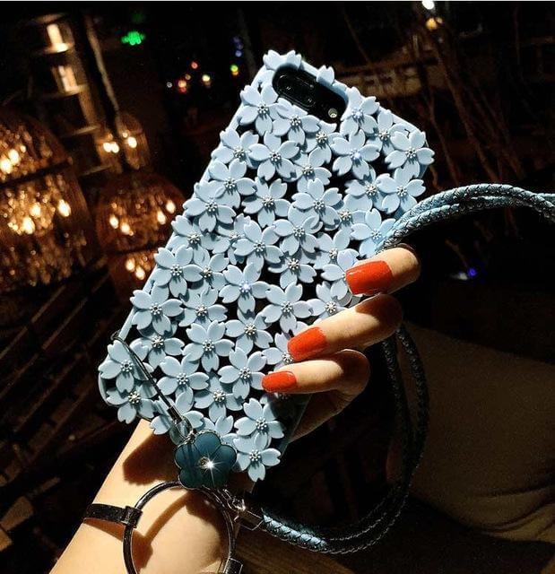Cute Hollow Out Cherry Soft Silicone Case for iPhone Models - Image 4