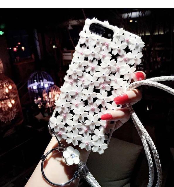 Cute Hollow Out Cherry Soft Silicone Case for iPhone Models - Image 5