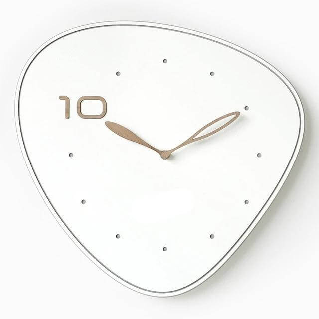 Cute Minimalist Malvirn Geometric Wall Clock - Image 8