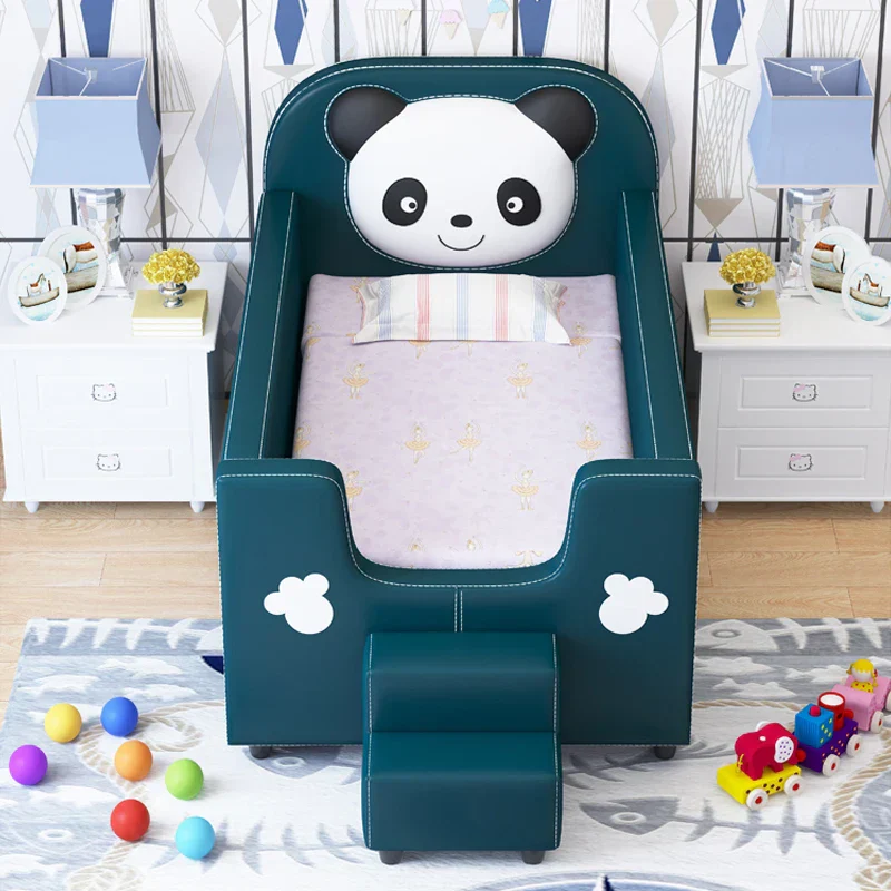 Cute Panda Easy Access Bedside Toddler Bed - Image 3
