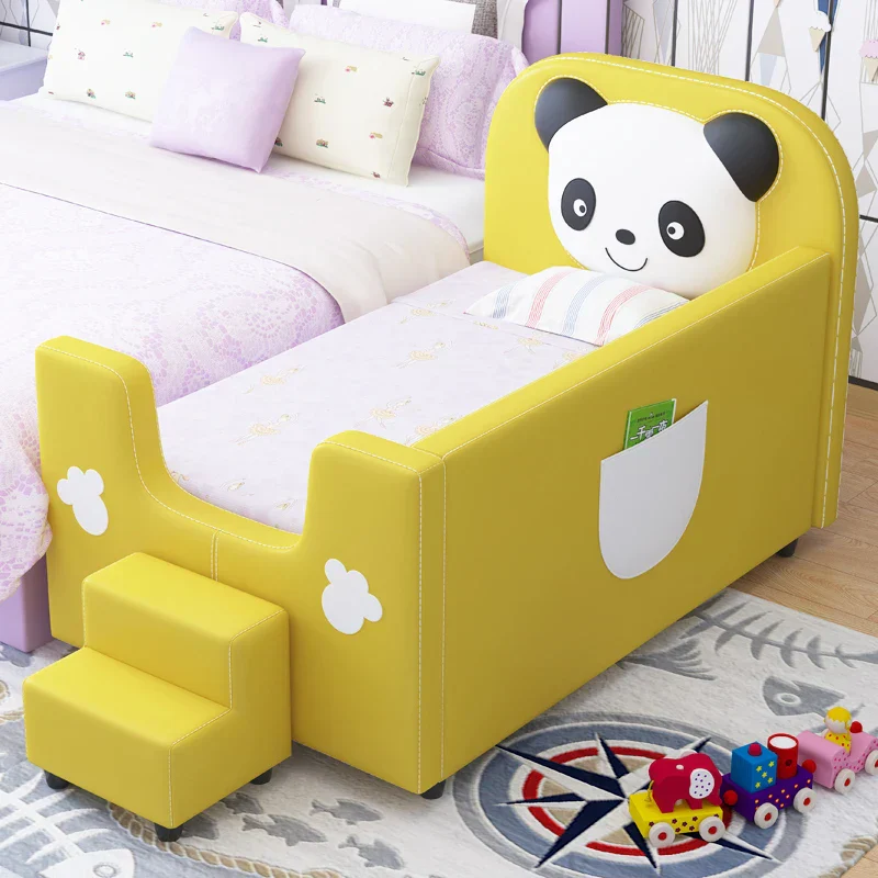 Cute Panda Easy Access Bedside Toddler Bed - Image 4