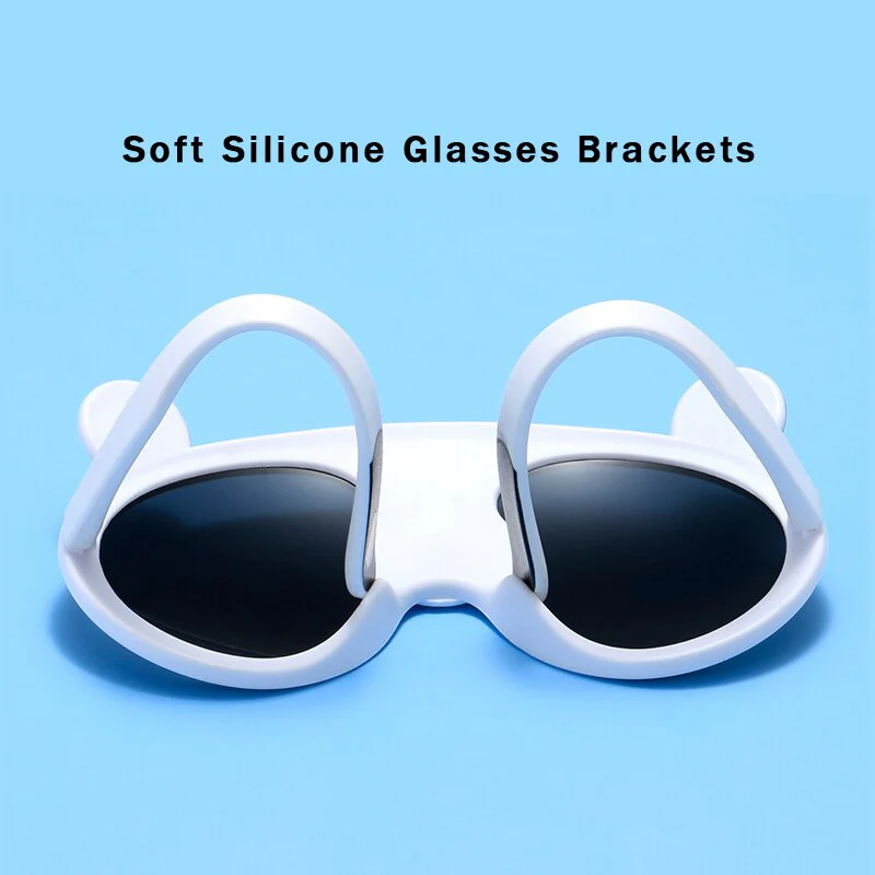 Cute Panda Soft Bracket Kids Sunglasses - Image 3