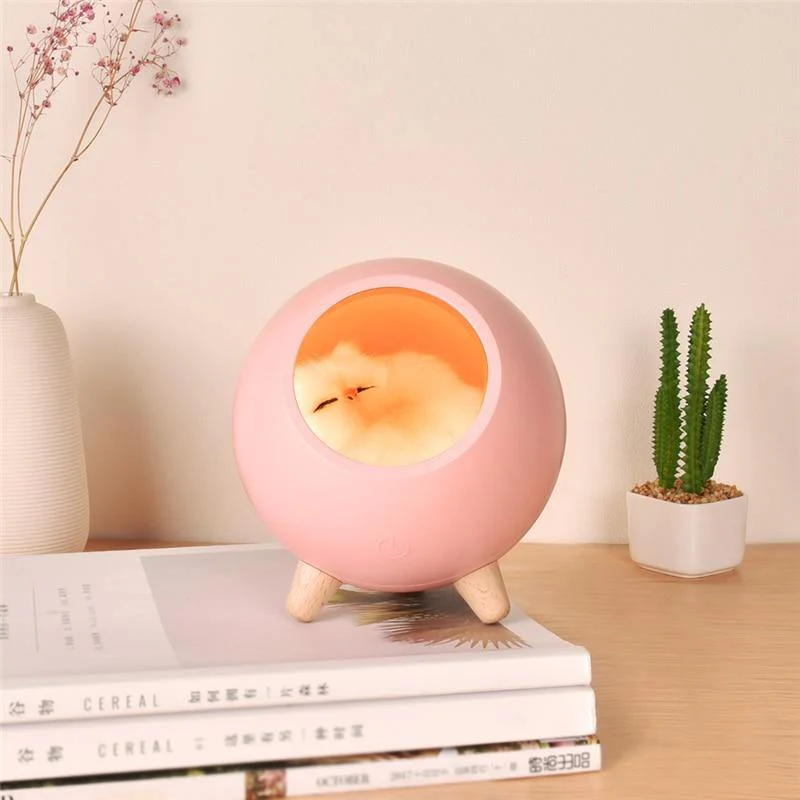 Cute Pet House USB LED Night Lamp - Image 8
