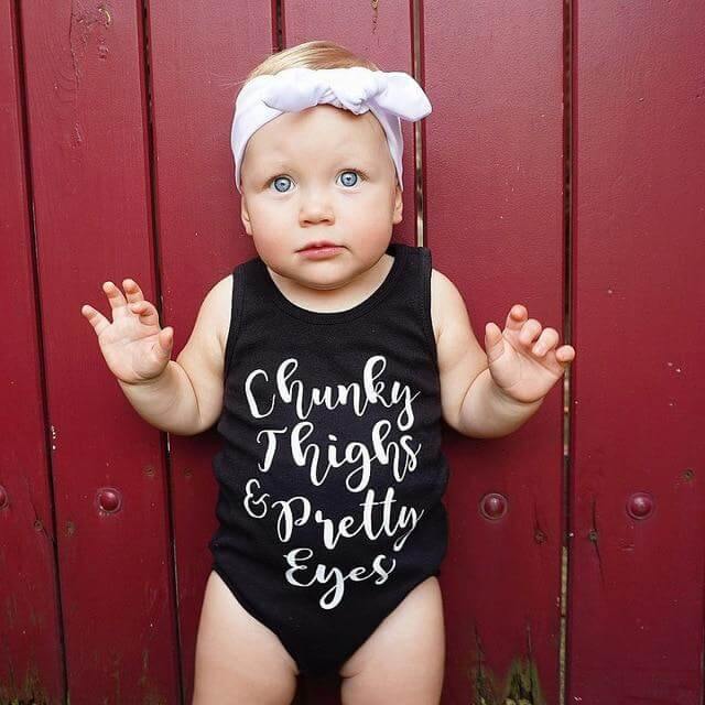 Cute Sleeveless Baby Jumpsuit - Image 2