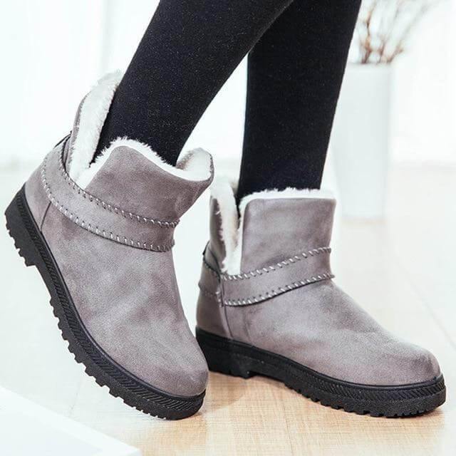Cute Suede Ankle Boots For Women - Image 4