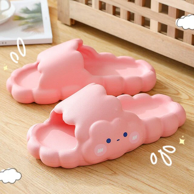 Cute Thick Foam Cloud Slippers - Image 11