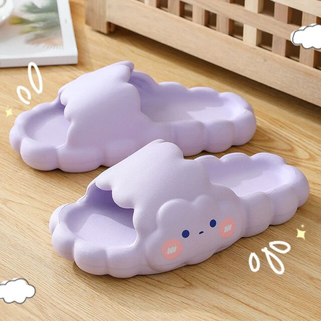 Cute Thick Foam Cloud Slippers - Image 12
