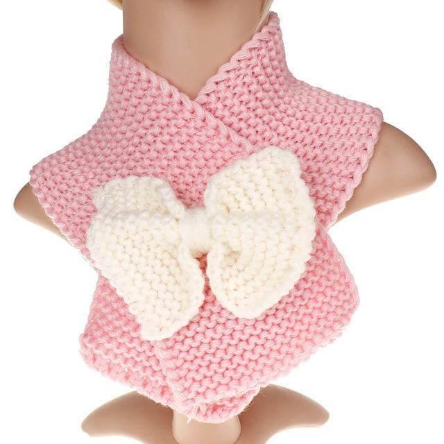 Cute Warm Crochet Scarf for Baby - Image 4