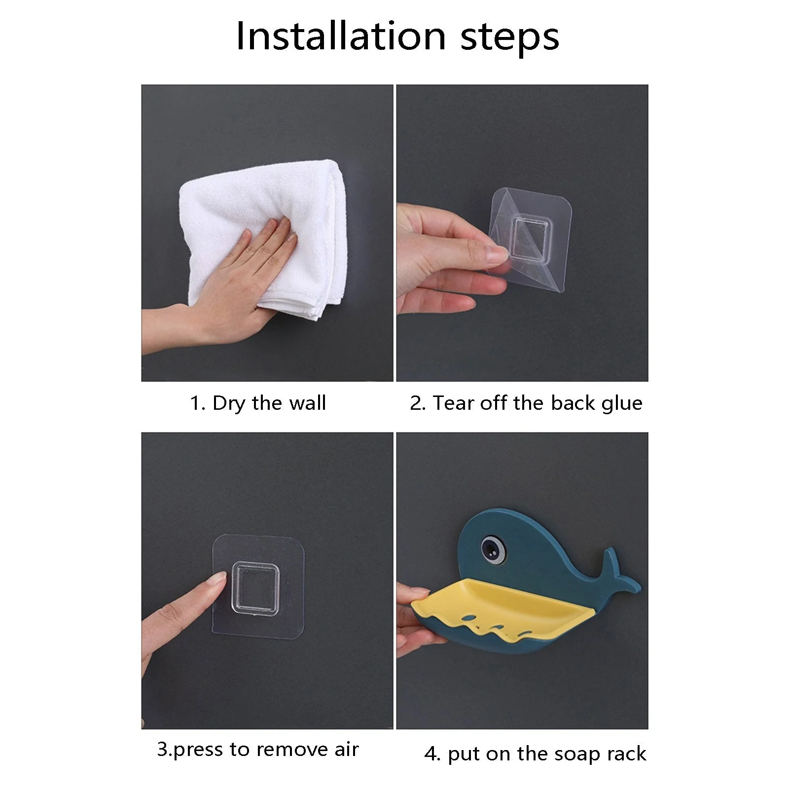 Cute Whale Soap Holder - Image 3