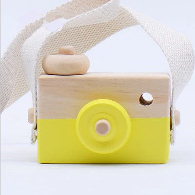 Cute Wooden Camera Hanging Camera - Image 3