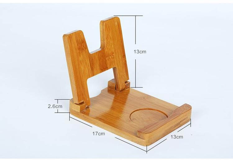 Cutting Board Foldable wooden pot lids holder - Image 2